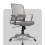 Modern meshback office chair with breathable fabric for enhanced comfort and airflow, ideal for long hours of work, Ahmedabad, Gujarat.