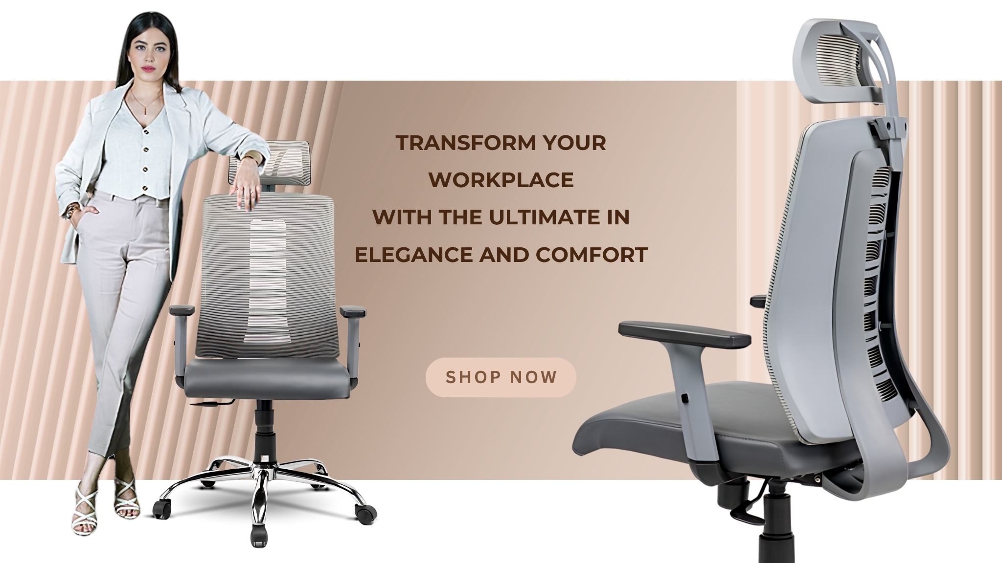 Highback executive revolving chair with adjustable height, lumbar support, and tilt mechanism, offering personalized comfort for professionals, Ahmedabad, Gujarat.